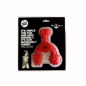 Tasty Bone Trio Small per la Masticazione del Cane Gusto Beef