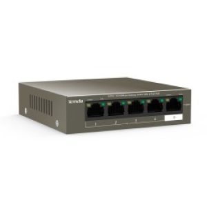 Tenda Tef1105p-4-38w Switch Di Rete Non Gestito L2 Fast Ethernet (10/100) Supporto Power Over (poe) Grigio