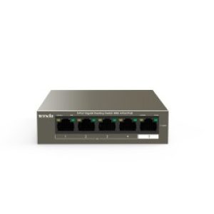 Tenda Teg1105p-4-63w Switch Di Rete Non Gestito L2 Gigabit Ethernet (10/100/1000) Supporto Power Over (poe) Nero