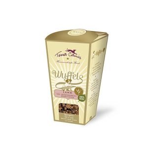 Terra Canis Snack Mini Muscolo di Agnello Wuffels per Cani Peso Confezione 150 g