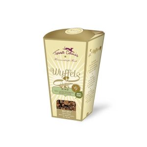 Terra Canis Snack Mini Muscolo di Manzo Wuffels per Cani Peso Confezione 150 g