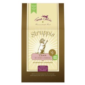 Terra Canis Biscotti Senza Cereali Struppis con Agnello per Cani Peso Confezione 375 g