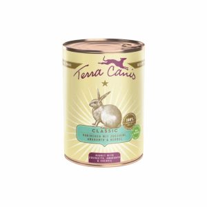 Terra Canis Coniglio con Zucchine, Amaranto e Cerfoglio Peso Confezione 400 g