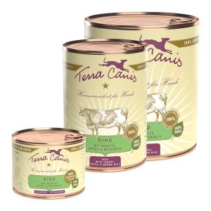 Terra Canis Manzo con Carote, Mela e Riso Integrale Peso Confezione 200 g
