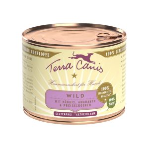 Terra Canis Selvaggina con Zucca, Mirtillo Rosso e Amaranto Peso Confezione 200 g - KIT 6x