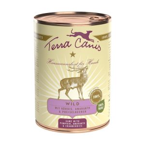 Terra Canis Selvaggina con Zucca, Mirtillo Rosso e Amaranto Peso Confezione 400 g