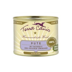 Terra Canis Tacchino e Riso Integrale 200gr Peso Confezione 200 g - KIT 6x