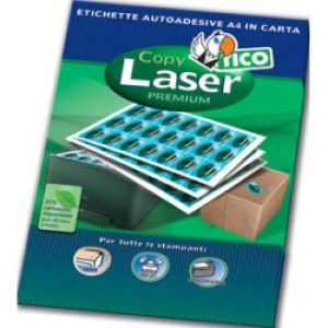 Tico Copy Laser Premium Etichetta Autoadesiva Bianco 1500 Pz