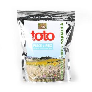 Toto Holistic Gatto Pesce e Riso Secco Peso Confezione 12 Kg