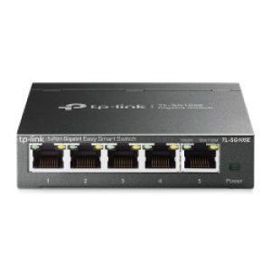 Tp-link Tl-sg105e Switch Di Rete Gestito L2 Gigabit Ethernet (10/100/1000) Nero