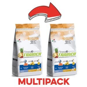Trainer Fitness 3 Adult Salmone Peso Confezione 3 Kg - KIT 2x