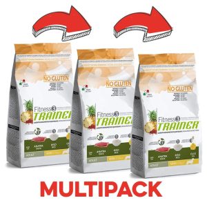 Trainer Fitness 3 Adult Mini Agnello Peso Confezione 2 Kg – KIT 3x