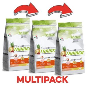 Trainer Fitness 3 Adult Mini Coniglio Peso Confezione 2 Kg – KIT 3x
