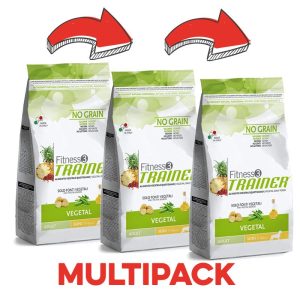 Trainer Fitness 3 Adult Mini Vegetal Peso Confezione 2 Kg - KIT 3x