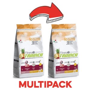 Trainer Fitness 3 Adult Agnello Peso Confezione 12.5 Kg - PROMO 2x  (*)