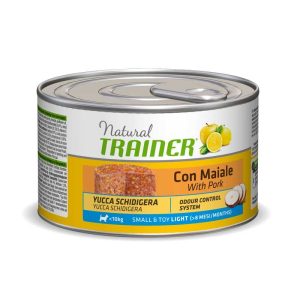 Trainer Natural Small & Toy Light al Maiale per Cani 150gr Peso Confezione 150 g - KIT 6x