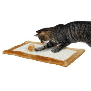 Trixie Tiragraffi Tappeto con Pallina Misura ONE SIZE