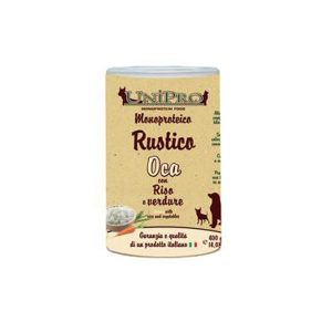 Unipro Patè Rustico Umido per Cani 400gr Gusto Oca