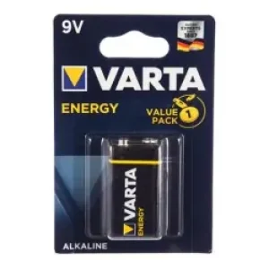 Varta Energy 9 V Batteria Ricaricabile Industriale Alcalino