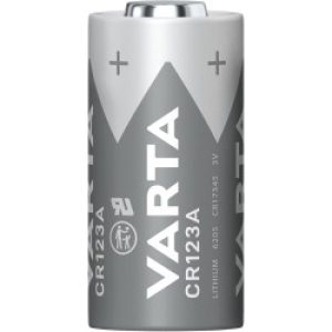 Varta Lithium Cylindrical Cr123a, Cr17345 (batteria A Celle Rotonde, 3v) Blister Da 1
