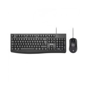 Vultech Kit Tastiera E Mouse Con Filo Usb