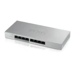 Zyxel Gs1200-8hp V2 Gestito Gigabit Ethernet (10/100/1000) Supporto Power Over (poe) Grigio