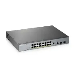 Zyxel Gs1350-18hp-eu0101f Switch Di Rete Gestito L2 Gigabit Ethernet (10/100/1000) Supporto Power Over (poe) Grigio