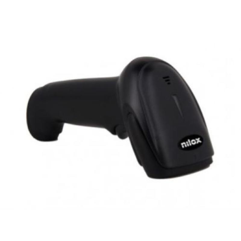 Nilox nx-sl-1dunl lettore di codice a barre 1d usb supporto incluso nero