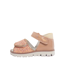 Sandalo PRIMIGI in ecopelle glitter art. 1865633 PRIMIGI Rosa Cipria 26 1865633260356 Ecopelle Cina