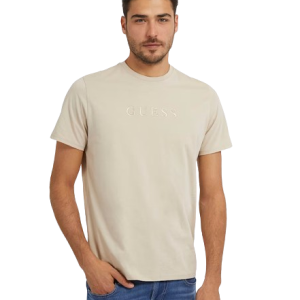 T-shirt GUESS logo ricamato art.M2BP47K7HD0 M Blu GUESS 100%Cotone Bangladesh 7619342569392