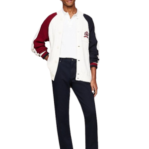 Pantalone TOMMY HILFIGER modello cinque tasche art.MW0MW36429 36 TOMMY HILFIGER Blu Notte Cotone Turchia 8720636687940
