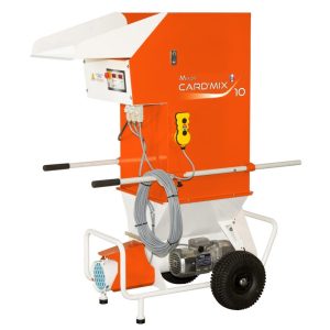 Cardatrice Mixer Card'Mix 10/2 0,55kW per cellulosa e lana di roccia, serbatoio 220lt