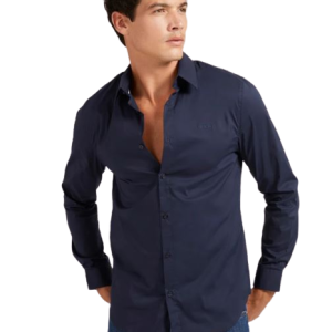 CAMICIA SLIM FIT GUESS art. M1YH20W7ZK1 GUESS XL Bianco Cotone Bangladesh 7620207105501