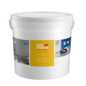 Protettivo idrodiluibile Decorfilm San Marco per pitture decorative esterne ed interne (Secchio 1 o 4Lt)