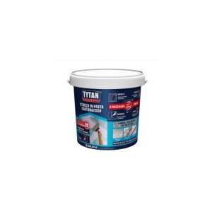 Stucco in pasta Tytan per cartongesso bianco (Confezione da 1,8 o 5 Kg)