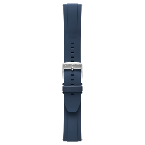 PININFARINA FKM RUBBER WATCH STRAP – DARK BLUE – STEEL BUCKLE Steel Buckle