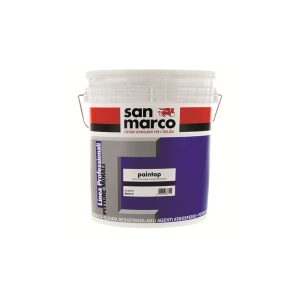 Idropittura murale per esterni San Marco Paintop lavabile al quarzo (Secchio da 4 o 15 Lt)
