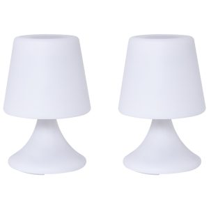 Duo di lampade da esterno Handy S Together Colorblock con diffusore interconnesso – nuovo