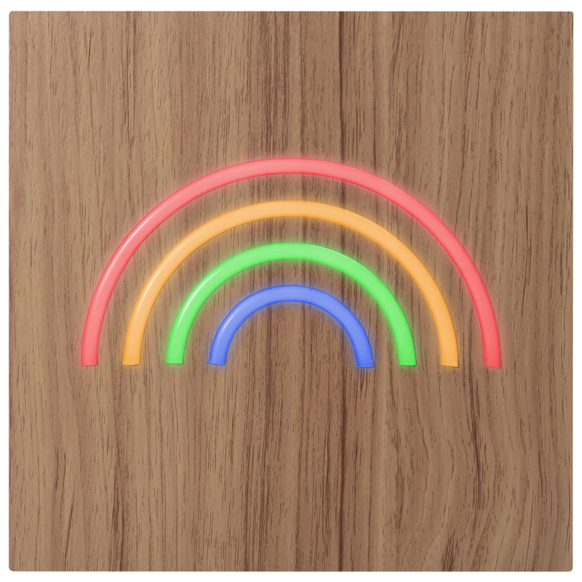 Altoparlante Bluetooth® luminoso Neon L + caricatore a induzione Rainbow ColorLight - nuovo