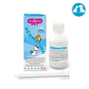 Buona Pet Dermatina Flacone per Cani e Gatti