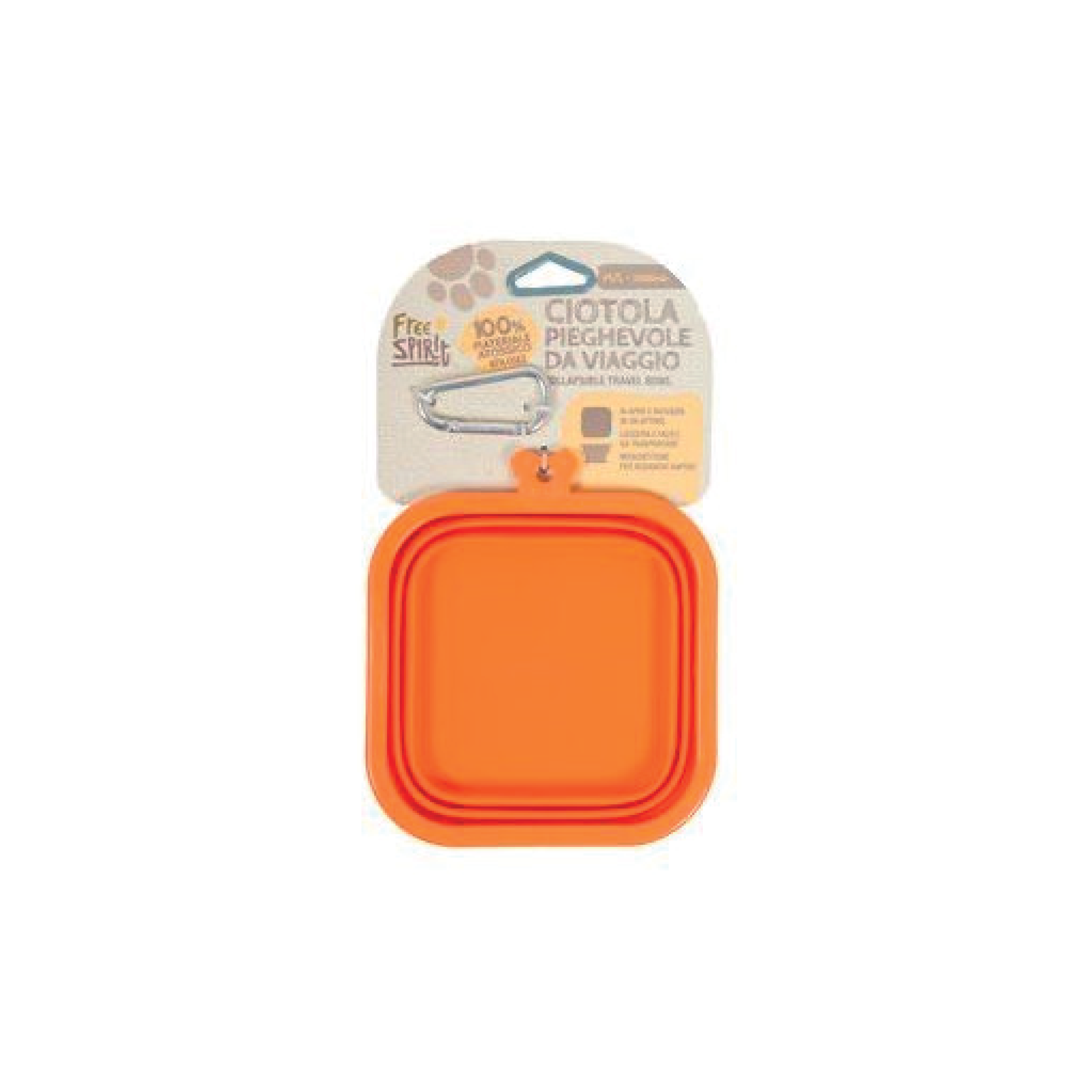 Farm Company Ciotola da Viaggio Pieghevole - S