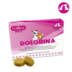 Buona Pet Dolorina 20 Compresse Masticabili per Cani e Gatti