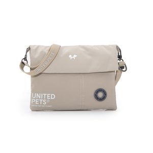 United Pets CityLife Pochette con Tracolla Beige – ONE SIZE