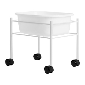 Activeshop Vassoio Per Pedicure Bianco Semplice