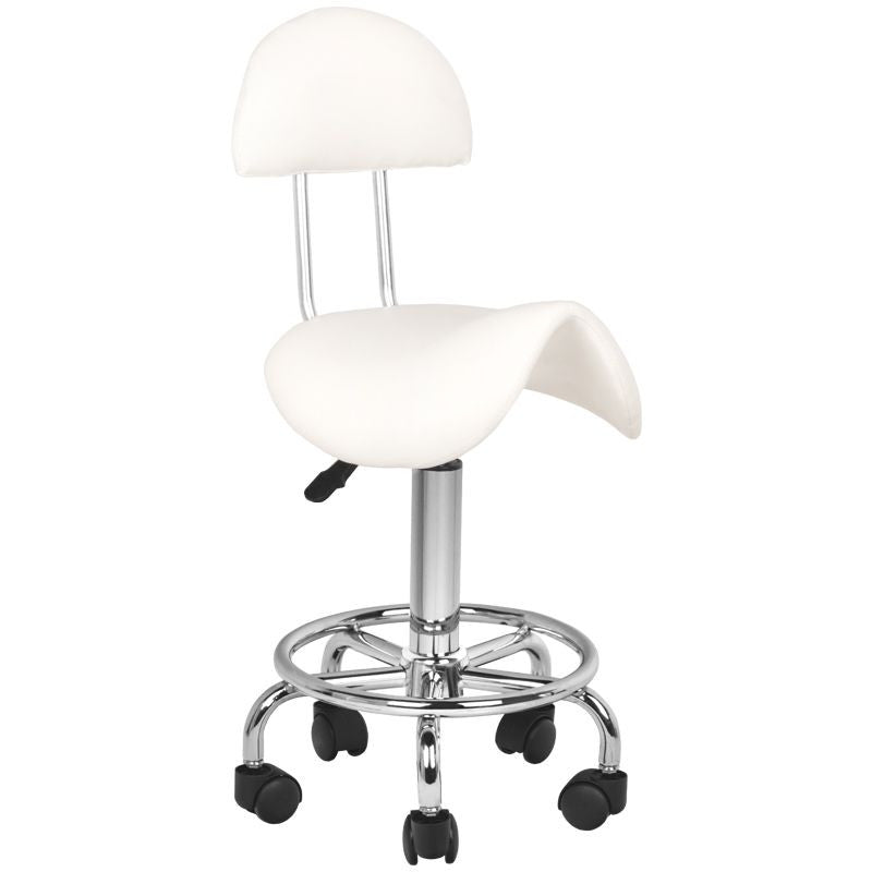 Activeshop Sgabello Cosmetico 6001 Bianco