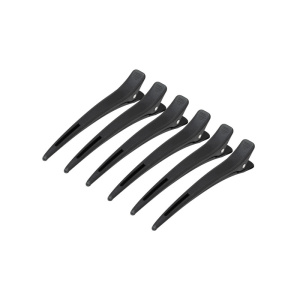 Activeshop Pinze Per Parrucchieri In Carbonio E-15 6 Pz 11,5 Cm Nero