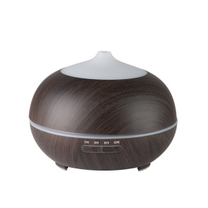 Activeshop Diffusore Di Aromi Umidificatore D’Aria Spa 06 Legno Scuro 400Ml + Timer