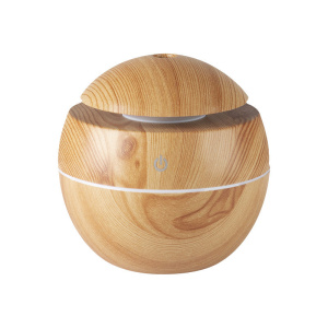 Activeshop Diffusore Di Aromi Umidificatore D’Aria Spa 16 Legno Chiaro 130Ml