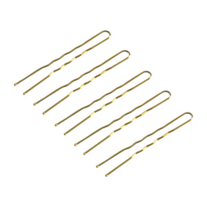 Activeshop Fiocchi Per Capelli Da Parrucchiere E-57 120 Pezzi 5,6 Cm Dorato