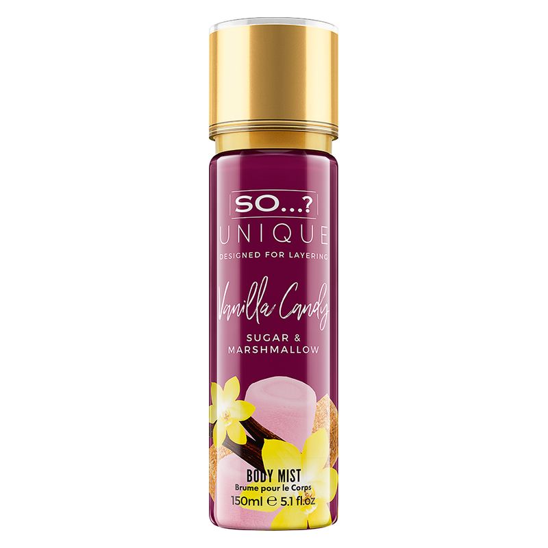 So...? Unique Spray corpo Vanilla Candy 150 Ml